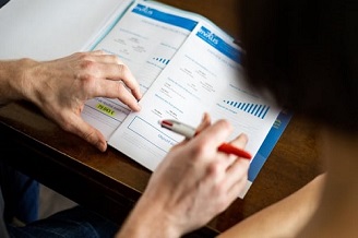 pilotage d'une entreprise avec un client